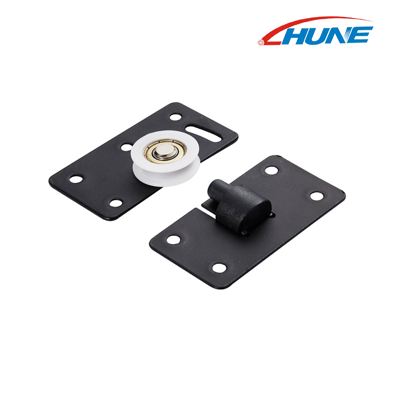 Гардероб Хардуер Мебелен шкаф Регулируема ролка за плъзгаща се врата Найлонова плъзгаща се ролка